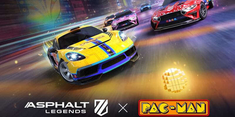 Asphalt Legends встречает Pac-Man: новое событие с режимом охоты