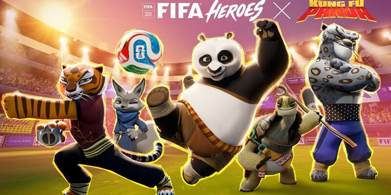 FIFA Heroes запускает коллаборацию с Kung Fu Panda: По и Мастер Угвэй на поле