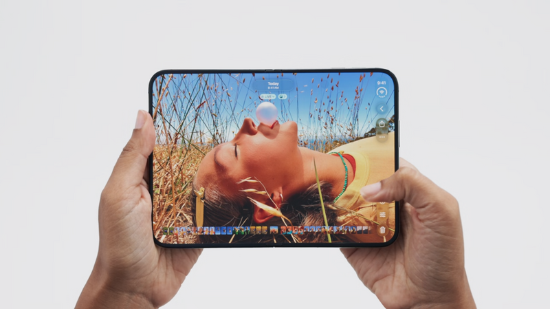 iPhone Duo может стать первым складным смартфоном, по-настоящему удобным для игр