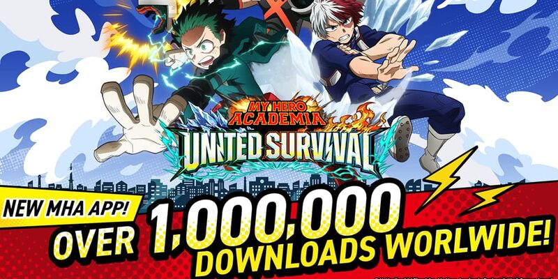 My Hero Academia United Survival покоряет мобильный рынок: миллион загрузок за месяц