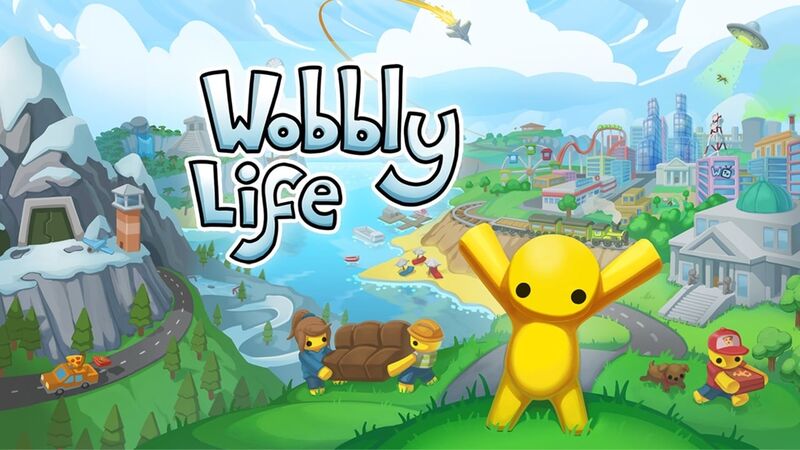 Wobbly Life вышла на мобильных: бабушка отправляет всех на работу