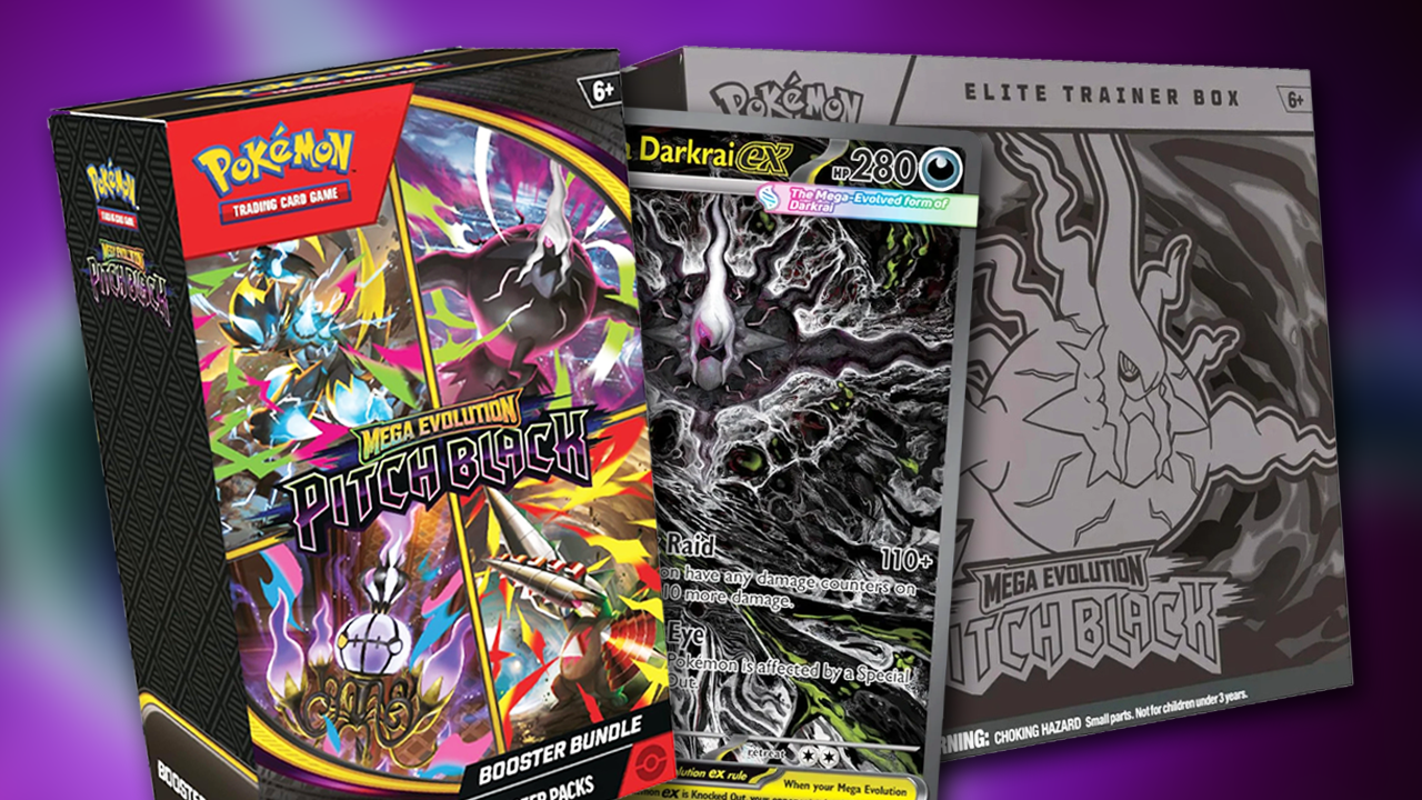 Pokémon TCG: Pitch Black бустеры и ETB подешевели на Amazon