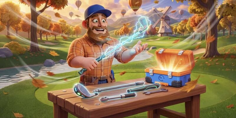 Golf Rival обновление Evolve: моды на клюшки и динамический ветер