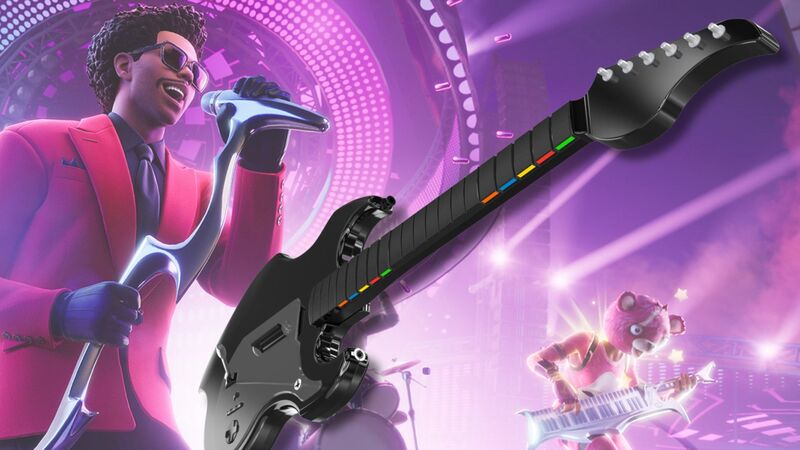 Fortnite Festival: скидки Prime Day на гитарные контроллеры PDP и CRKD