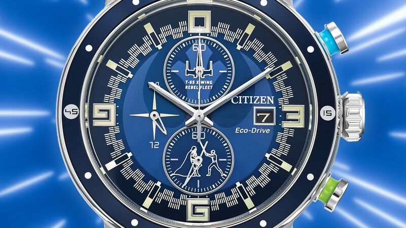 Citizen Star Wars Eco-Drive: скидка 45% на часы Люка Скайуокера и пилота повстанцев