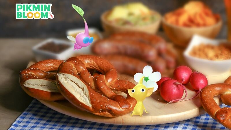 Pikmin Bloom Autumn Festival Event: крендели и колбаски уже в сентябре