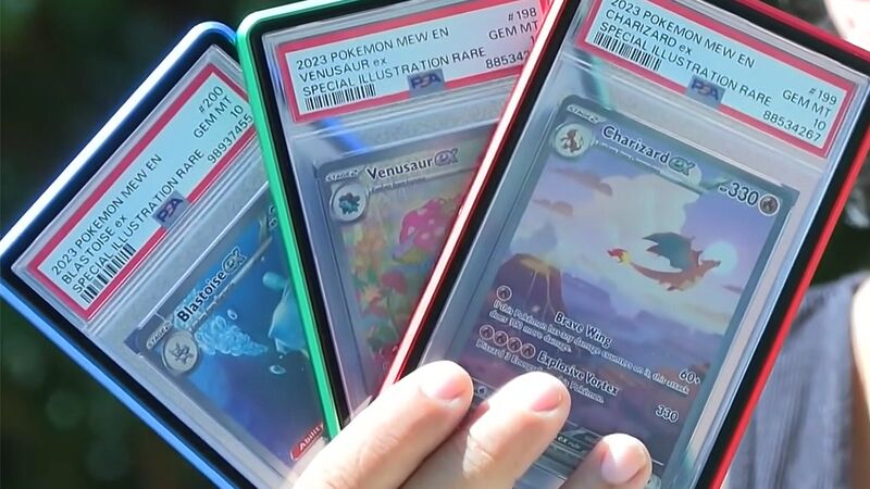 Коллекционер Pokémon вернул украденные карты через собственную операцию
