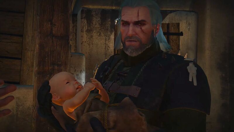 The Witcher 3: Почему NPC роняли младенцев из-за вырезанной механики