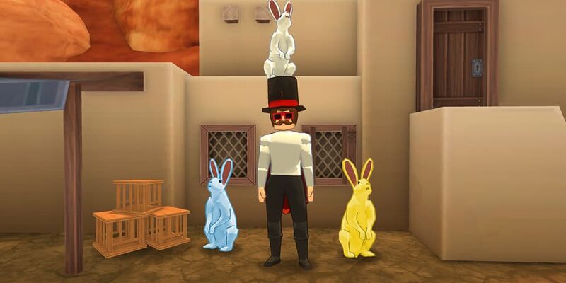 Eterspire обновление Of Rabbits and Wolves: охота, кролики и новый NPC