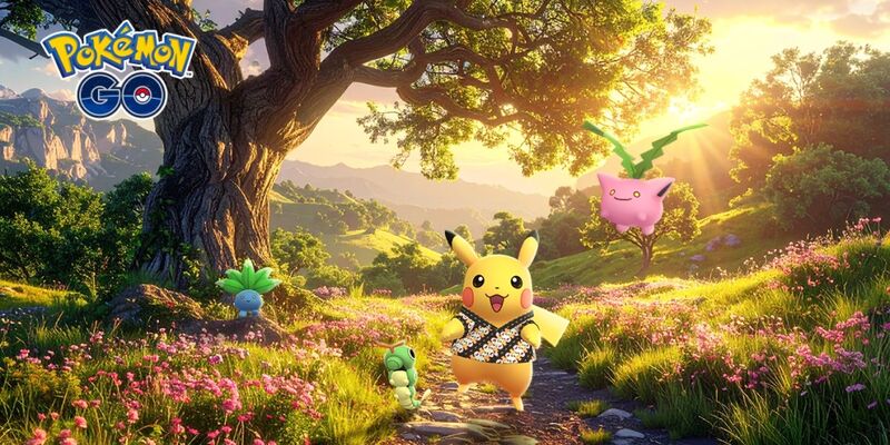 Pokémon Go дарит Пикачу рубашку в стиле батик для ивента Patterns of the Wild в Индонезии