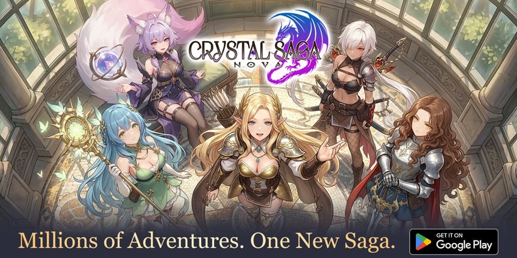 Crystal Saga Nova: классическая браузерная MMORPG выходит на Android