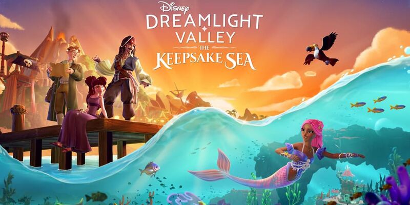 Disney Dreamlight Valley: обновление Keepsake Sea добавит русалок и корабли