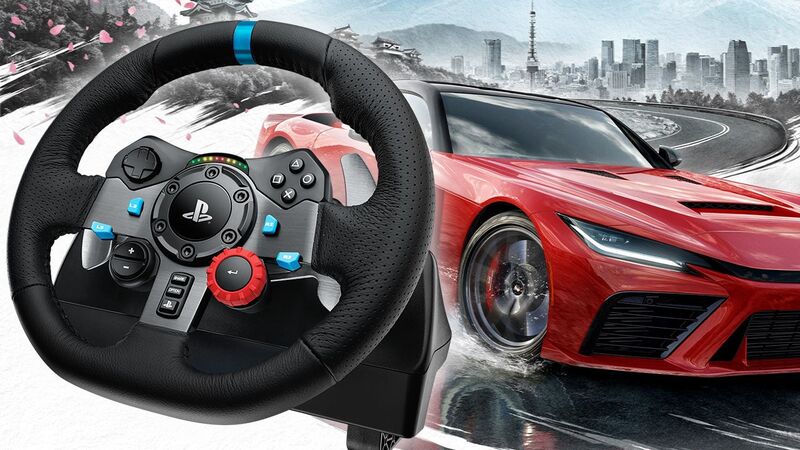 Logitech G29 со скидкой 58%: идеальный руль для Gran Turismo и Forza Horizon 6