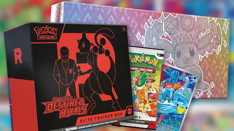 Amazon пополнил запасы редких наборов Pokémon TCG к Labor Day